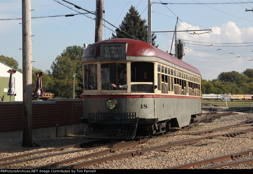 Car 18 in Operation during Showcase Weekend